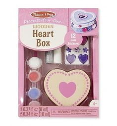 Набор для творчества Melissa&Doug Сердце. Создай свою шкатулку
