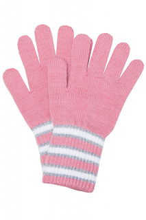 Перчатки Finn Flare, цвет: розовый