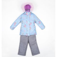 Комплект куртка/полукомбинезон Batik Нюша, цвет: голубой БАТИК