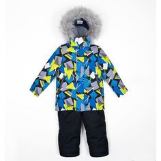 Комплект куртка/полукомбинезон Batik Каспер, цвет: бирюзовый/синий БАТИК
