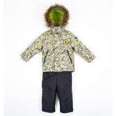 Комплект куртка/полукомбинезон Batik Грей, цвет: мультиколор БАТИК