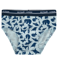 Трусы Белый Слон, цвет: голубой/синий