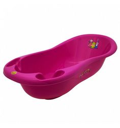 Ванночка Maltex Mishka 100 см, цвет: розовый