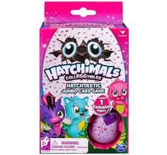 Настольная игра Hatchimals игровые карты + коллекционная фигурка