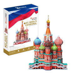 Пазл 3D CubicFun Собор Василия Блаженного