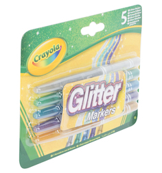 Фломастеры Crayola блестящие 5 шт.