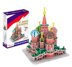 Пазл CubicFun Собор Василия Блаженного