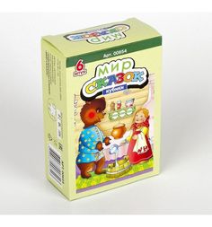 Кубики Десятое Королевство Мир сказок-1, 4 см