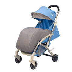 Прогулочная коляска BabyHit Allure, цвет: темно-серый/красный