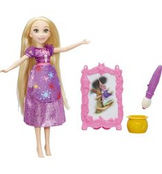 Кукла Disney Princess Принцесса и ее хобби Rapunzel 28 см