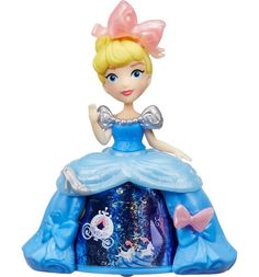 Кукла Disney Princess Принцесса в платье Золушка в платье с волшебной юбкой 8.5 см
