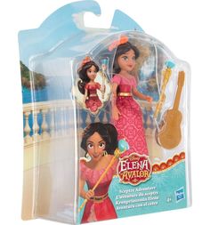 Кукла Disney Frozen Принцессы Диснея Елена из Авалор Брюнетка 7.5 см