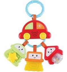 Развивающая игрушка Happy Baby Музыкальный брелок Baby car keys