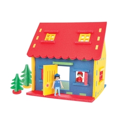 Мягкий конструктор Pilsan Домик механика