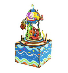3D конструктор Robotime Музыкальная шкатулка Under The Sea