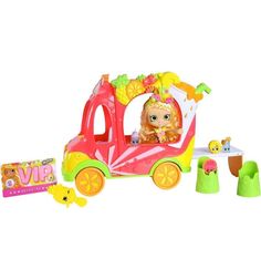 Игровой набор Shopkins Смузи-грузовичок и Тропическая Лили