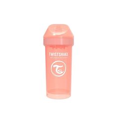 Поильник Twistshake Kid cup, цвет: персиковый