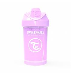 Поильник Twistshake Crawler cup, цвет: фиолетовый