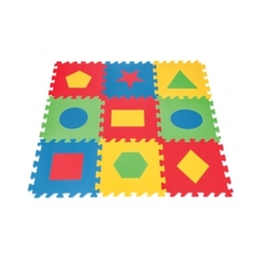 Игровой коврик Pilsan с геометрическими фигурами 9 секций
