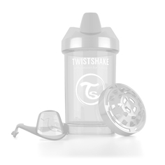 Поильник Twistshake Crawler Cup, цвет: белый