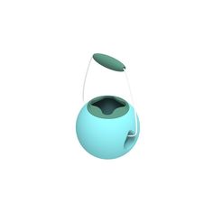 Ведерко Quut Mini Ballo синий/зеленый 16 х 16 х 16 см
