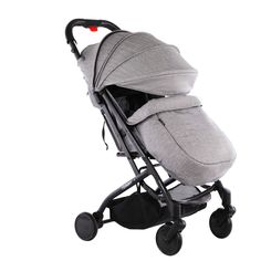 Прогулочная коляска Tommy Trip, цвет: серый