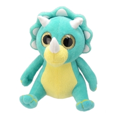 Мягкая игрушка Wild Planet Динозавр-трицераптор 25 см