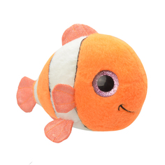 Мягкая игрушка Wild Planet Рыбка-клоун 15 см