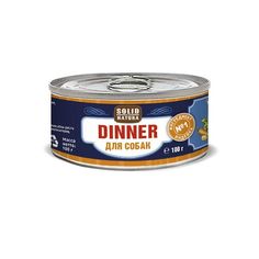 Влажный корм Solid Natura Dinner для взрослых собак, 100 г