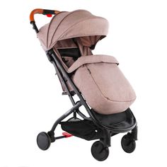 Прогулочная коляска Tommy Style, цвет: brown