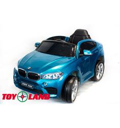 Электромобиль Toyland BMW X6 mini, цвет: синий
