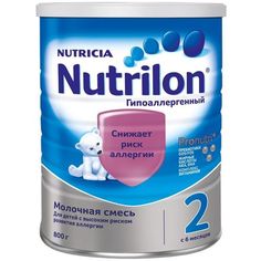 Молочная смесь Nutrilon Гипоаллергенный 2 6-12 месяцев, 800 г