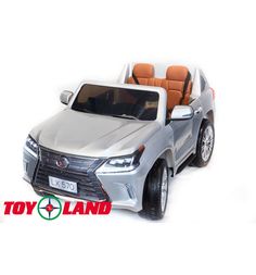 Электромобиль Toyland Lexus LX570, цвет: серебро