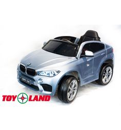 Электромобиль Toyland BMW X6 mini, цвет: серебро