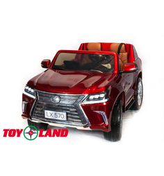 Электромобиль Toyland Lexus LX570, цвет: красный