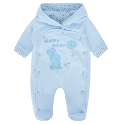 Комбинезон Карапузик Bunny, цвет: голубой