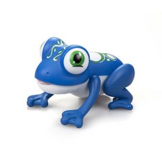Интерактивная игрушка Silverlit Лягушка Глупи, цвет: синий