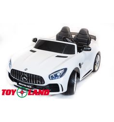 Электромобиль Toyland Mercedes-Benz GTR 4Х4, цвет: белый