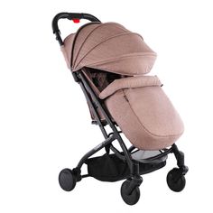 Прогулочная коляска Tommy Trip, цвет: brown