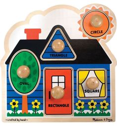 Пазл Melissa&Doug Первые фигуры