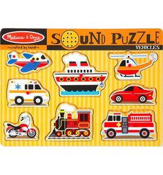 Пазл Melissa&Doug Транспорт