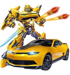 Радиоуправляемый трансформер MZ Бамблби Сhevrolet Camaro 34 см