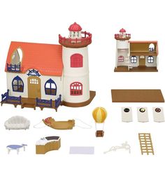 Набор Sylvanian Families Морское путешествие Маяк звездочета с проектором