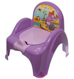 Горшок-стульчик Tega Сафари, цвет: фиолетовый