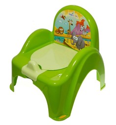 Горшок-стульчик Tega Сафари, цвет: зеленый