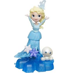 Кукла Disney Frozen Холодное сердце на движущейся платфоме Эльза 7.5 см