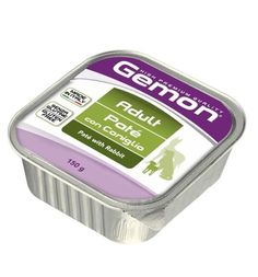 Влажный корм Gemon для взрослых собак, кролик, 150г