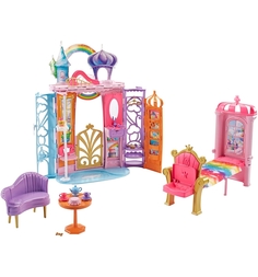 Игровой набор Barbie Dreamtopia Переносной радужный дворец