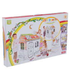 Картонный домик Игруша Большой дом