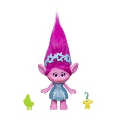 Фигурка Trolls Розочка с малышом 23 см